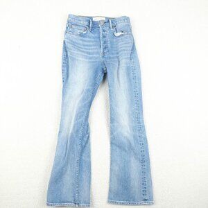 Denim Forum Women's Light Blue Boot Cut Jeans